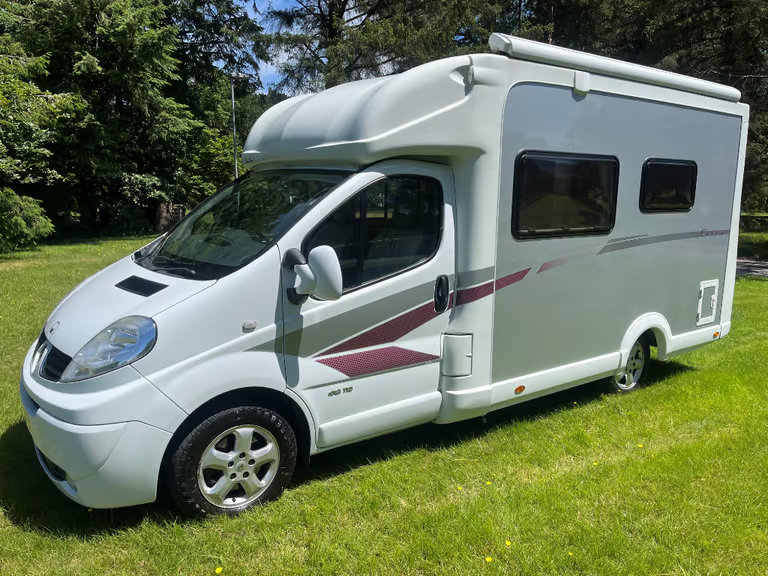 2012 Bentley Cerise - motorhome for sale - front/side view