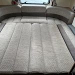 2013 Swift Sundance 582 PR - motorhome for sale - seating area converted to double bed