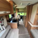 2013 Swift Sundance 582 PR - motorhome for sale - spacious interior forwards view